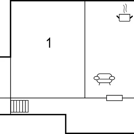 Appartement 1 Bedroom Gorgeous In *